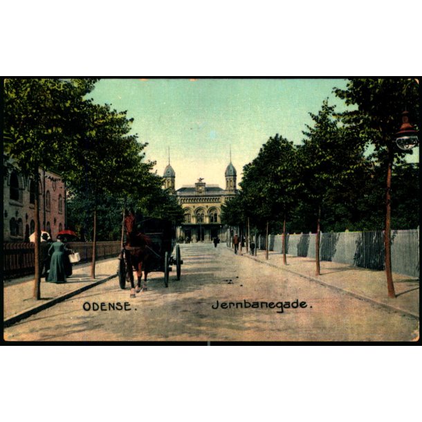 Odense - Jernbanegade - Stender 6123 - Ubrugt