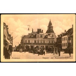 Faaborg - Torvet og Klokketaarnet - Holger Bierring &amp; Co. 3 - Brugt