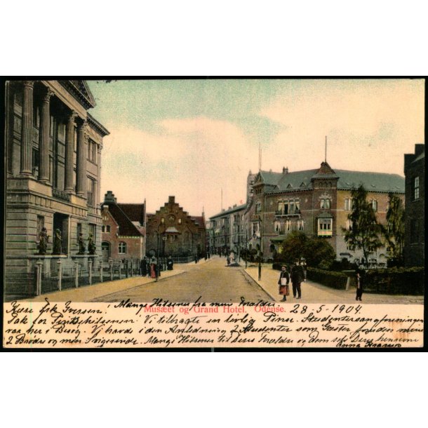 Odense - Mus�et og Grand Hotel - Ed.F.Ph. &amp; Co. 4402 - Brugt