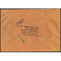  Brev Sverige til Lyngby 16 - 12 - 84  - Returpostkontoret til Foresprgsel !!