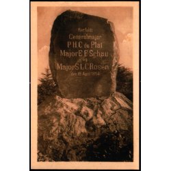 Her faldt P.H.C. du Plat - Major E.F. Schhau og Major S.L.C. Rosen - J. Boisen u/n - Ubrugt