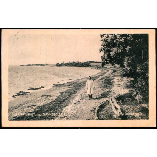 Sanatoriet ved Nakkeb�lle Fjord - Strandparti - M. Mikkelsen /J.J.N. 4876 - Brugt