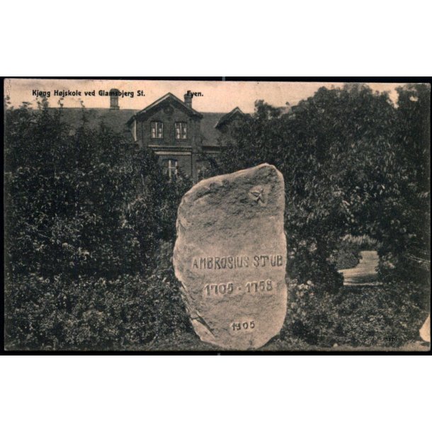 Kj�ng H�jskole ved Glamsbjerg St. Fyn - u/n - Brugt