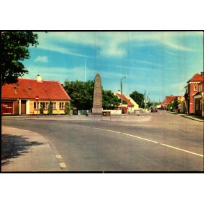 Skagen - Gadekryds ved Mindest�tten - V. Asmussen 125 - Ubrugt