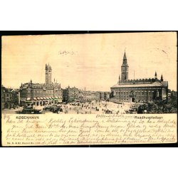 Kbenhavn -  Raadhuspladsen - Sk. B. &amp; Kf. 1106