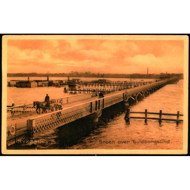 Nyk�bing F. - Broen over Guldborgsund - Stender 12454 - Brugt