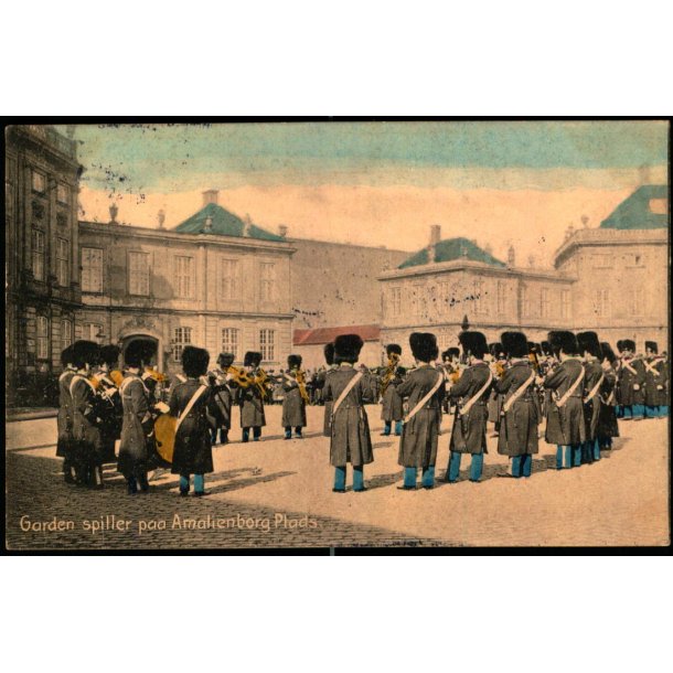 Garden Spiller paa Amalienborg Plads - H.F.L. u/n