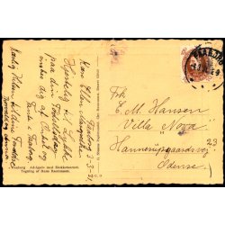 Faaborg - Adelgade med Klokketaarnet - G. Nissens Bogh. 63048 - Brugt