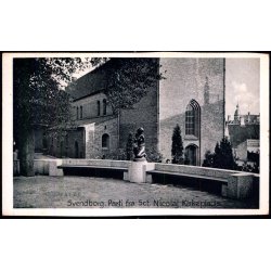 Svendborg - Parti fra Sct. Nicolai Kirkeplads - Stender S. 256 - Ubrugt