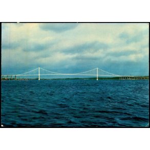 Den ny Lillebltsbro - Forventes frdigbygget i 1970 - O.P.O. 6783 - Brugt