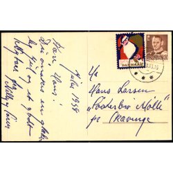 1958 p Postkort