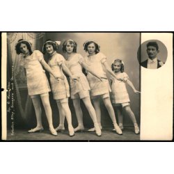 The 6 Hamilton - Exentric Step , Singers and Dancers - Fotokort u/n