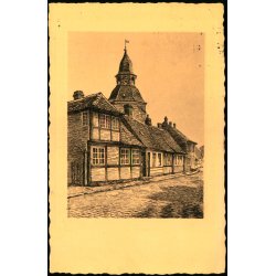 Faaborg - Adelgade med Klokketaarnet - G. Nissens Bogh. 63048 - Brugt