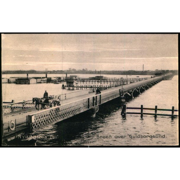 Nyk�bing F. - Broen over Guldborgsund - Stender 12454 - Ubrugt