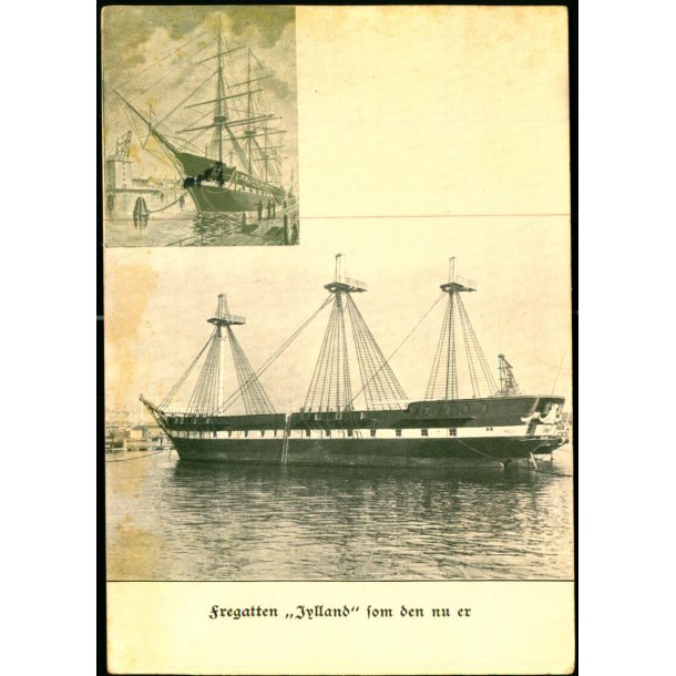 Fregatten  "Jylland" som den nu er - Valdemar Crone 1002 - Brugt