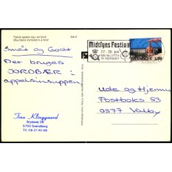 Fjelde spejler sig i en fjord - Grnlands-Agenten GA 2 - Brugt