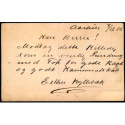 Ester Kyllebk - Aarhus 8-12-15  - Fotokort u/n