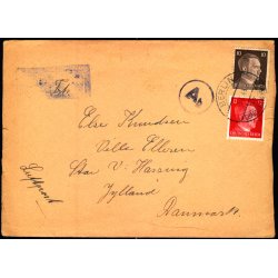 Luftpost  Censurbrev fra Tyskland  3 - 6 - 43 - Til V. Hassing