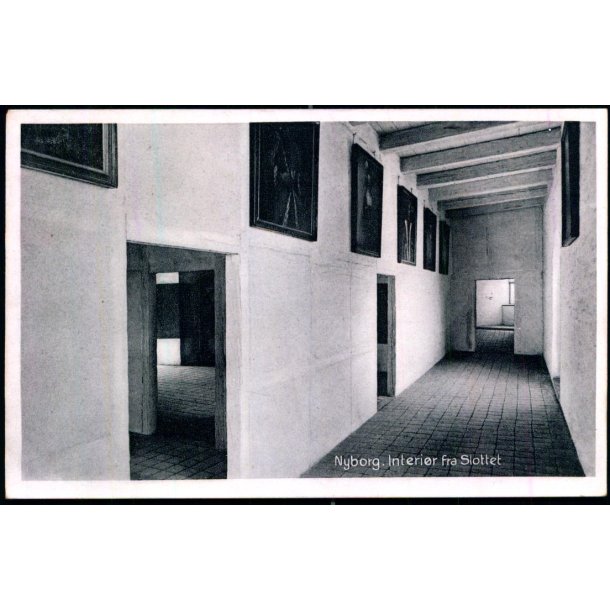 Nyborg - Interi�r fra Slottet - Stender N. 202 - Ubrugt