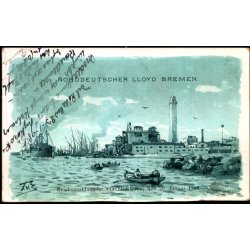 Reichpostdampfer "GOEREN" - Port Said - Norddeutscher Lloyd Bremen - u/n - Brugt
