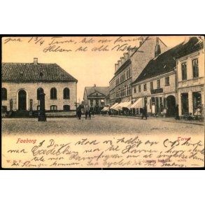 Faaborg - Torvet   -  W.K.F. 701 - Brugt
