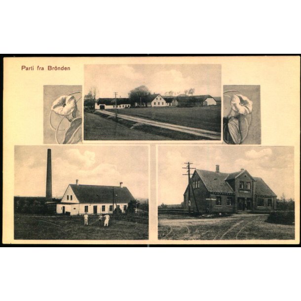 Parti fra Br�nden - L. Poulsen 93841 - Ubrugt