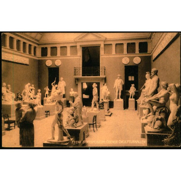 Fyens Stiftsmuseum - Odense - Skulpturhallen - L.B. 332 - Ubrugt