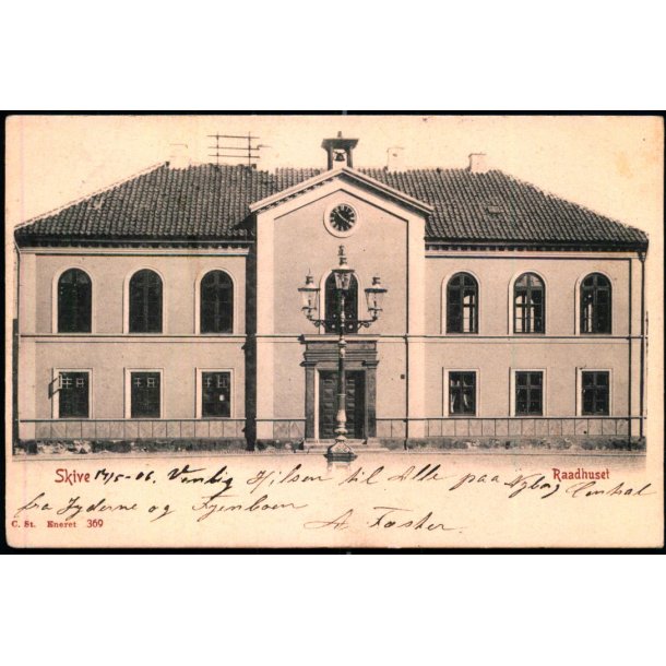Skive - Raadhuset - C. St. 369 - Brugt