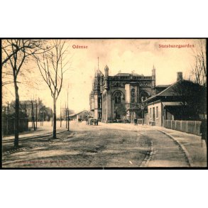 Odense  - Statsbanegaarden - Flensborg Margasinet ved Knud Mller - u/n - Ubrugt