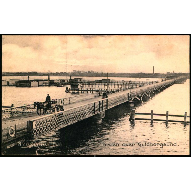 Nyk�bing F. - Broen over Guldborgsund - Stender 12454 - Brugt
