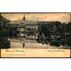 Hilsen fra Marienlyst - Parken med Badehotellet - Bjerregaard 230 - Brugt