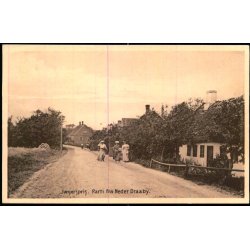 Jgerspris - Parti fra Nedre Draaby - K.V. Nielsens Bogh. 20801 - Ubrugt