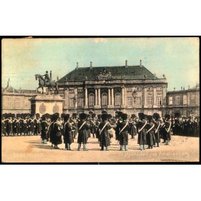 K�benhavn - Vagtparaden paa Amalienborg - Stender 1639