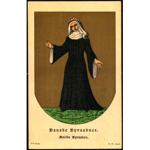 Danske Byvaabner - Maribo Byvaaben - Fritz Benzen 33 - Ubrugt