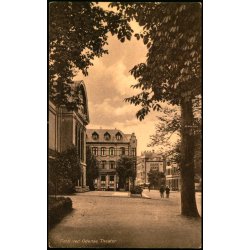 Parti ved Odense Theater - Chr. Pedersens Kunstforlag 82 A - Ubrugt