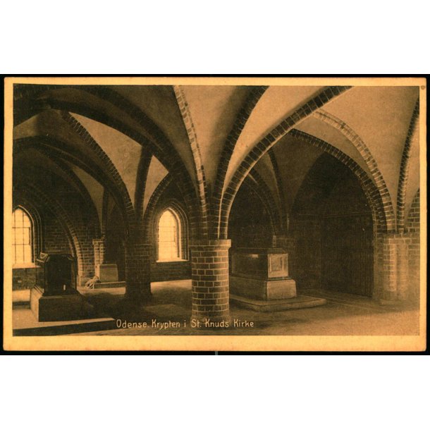 Odense - Krypten i Sct. Knuds-Kirke - Stender 28491 - Ubrugt