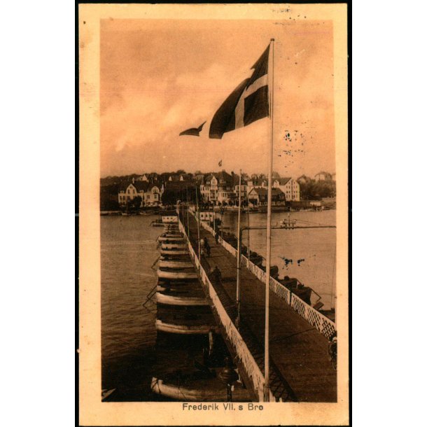 S�nderborg - Frederik VII.s Bro - J. Boisen u/n - Brugt