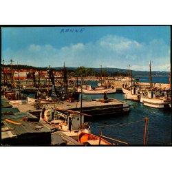 Bornholm - Udsigt over Tejn Havne - Colbergs Bogh. 8389 - Brugt