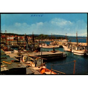 Bornholm - Udsigt over Tejn Havne - Colbergs Bogh. 8389 - Brugt