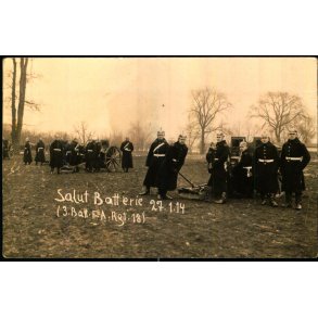 Salut Batterie  27 - 1 - 14 - u/n - Ubrugt