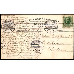 Odense  - Statsbanegaarden - Flensborg Margasinet ved Knud Mller - Vestergade 54 - u/n - Brugt