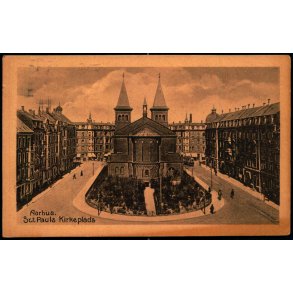 Aarhus - Sct. Pauls Kirkeplads - u/n - Brugt