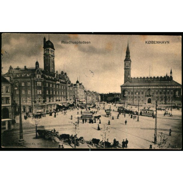 Raadhuspladsen - Kbenhavn - Sk. B. &amp; Kf. 1473
