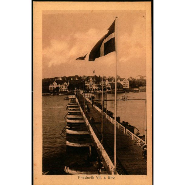Snderborg - Frederik VII.s Bro - J. Boisen u/n - Ubrugt