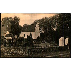 Tibirke Kirke - Fotokort Rudolf Olsen 1 - Ubrugt
