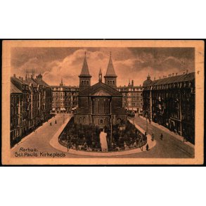 Aarhus - Sct. Pauls Kirkeplads - u/n - Brugt