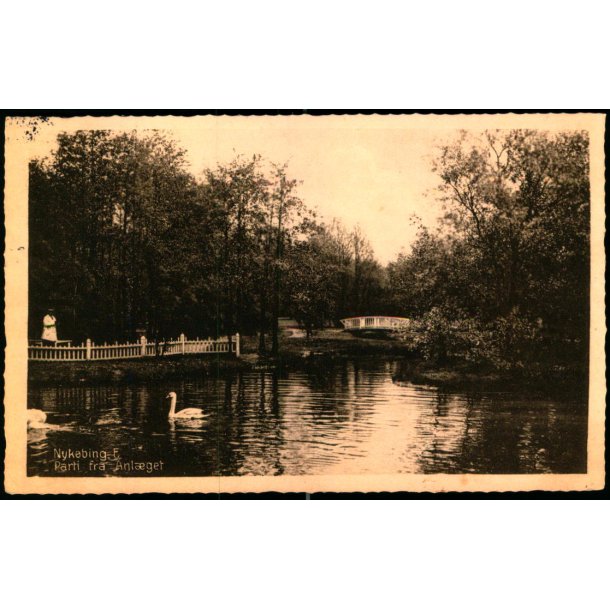 Nyk�bing F. - Parti fra Anl�get - Stender N.F. 33 - Brugt