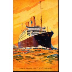 Swedish American Line - T.M.S. KUNGSHOLM - u/n - Ubrugt