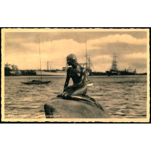 K�benhavn - Parti fra Langelinie - u/n