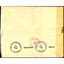 Censurbrev fra Finland  8 -3 - 41 - Til Kbenhavn